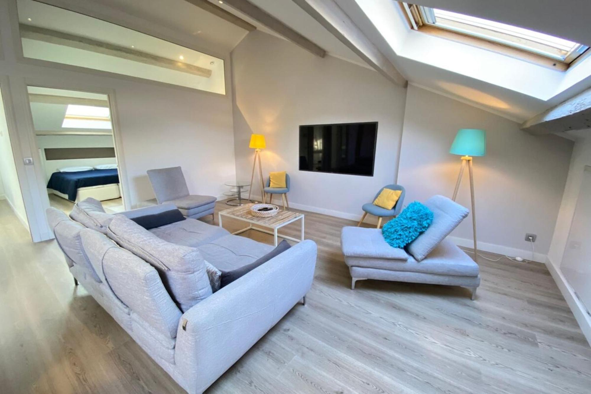 Modern & Bright 4-Room Apartment In Cannes Banane Ngoại thất bức ảnh